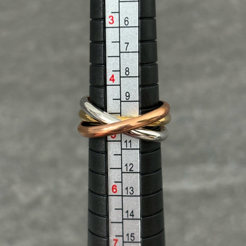 Premier Designs Gold Silver Copper Ring NWT